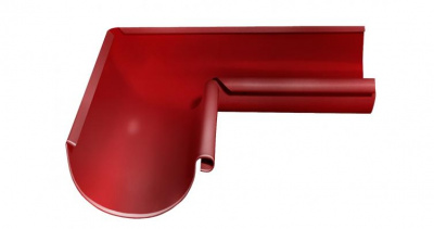 Угол желоба внутренний 90 гр. 125/90 ПО Ral 3011 Grand Line